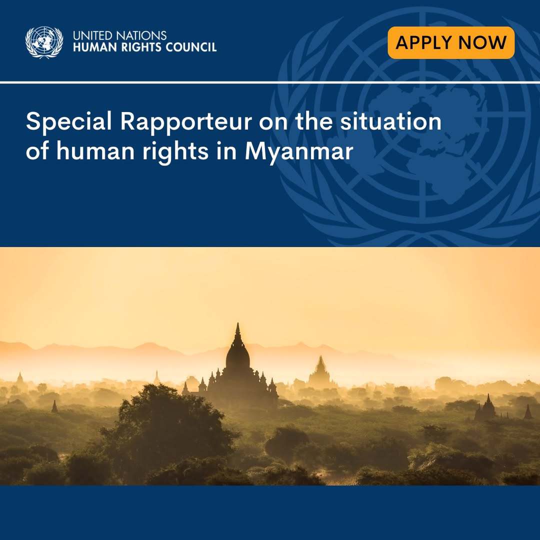 UN Special Rapporteur on Myanmar vacancy