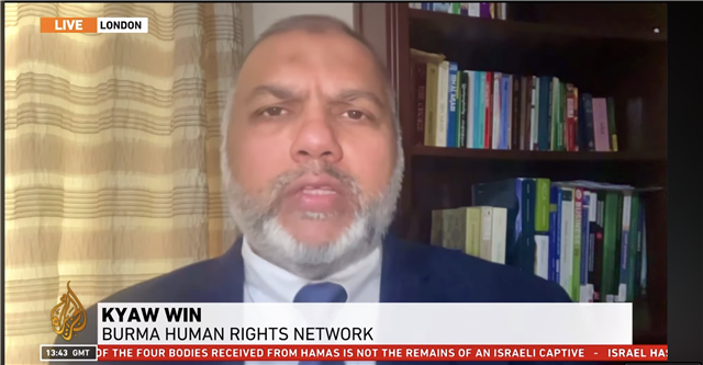 Kyaw Win @ Al Jazeera 