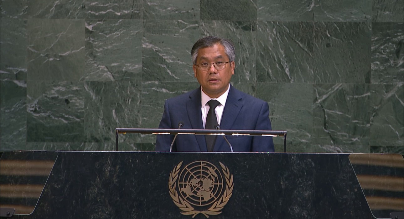 Ambassador Kyaw Moe Tun, Permanent Representative of Myanmar to the UN