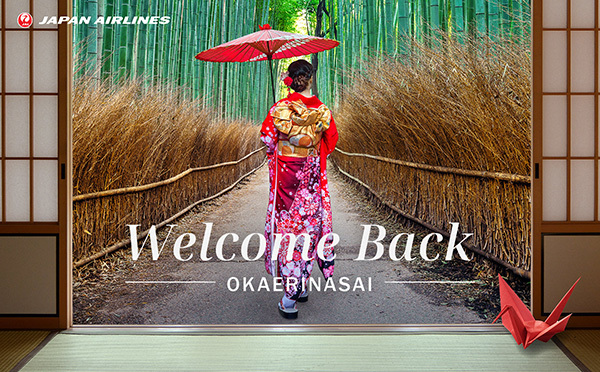 Welcome Back - JAPAN AIRLINES