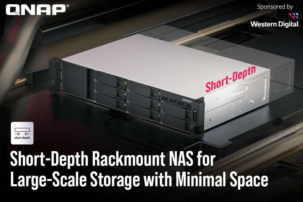 Qnap Rack Nas BlauMail banner