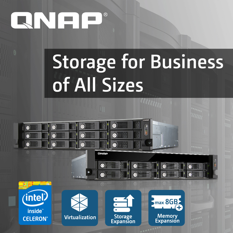 image1976922 QNAP TS-451U and TS-x53U Turbo NAS Rack-mounts Debut