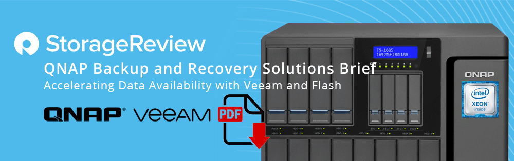 QNAP Backup and Recovery Solutions Brief: Accelerating Data Availability with Veeam and Flash