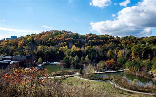 A photograph of the sign at the entry way to the Elora Gorge Conservation Area