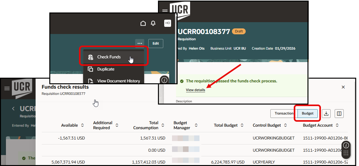 Screen capture of Shopping List page in table view with circle arround table view toggle, and red arrow pointing towards the sort icons in the column headers. 