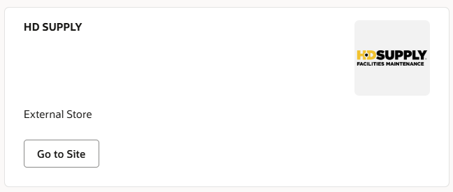 Screen capture of HD Supply Punchout catalog tile