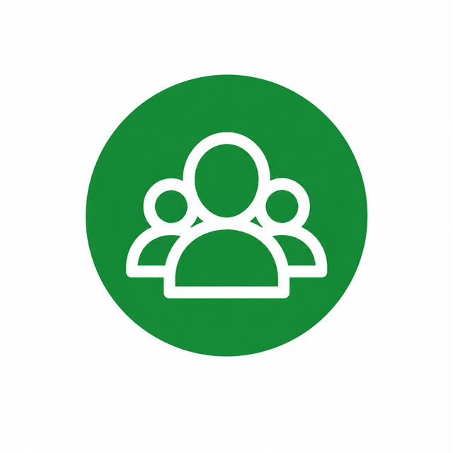 people icon green