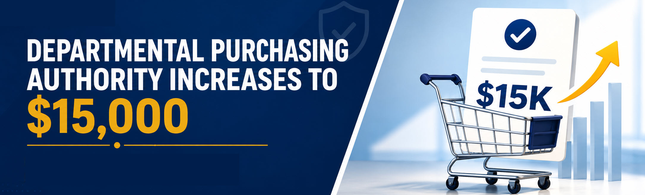 Purchasing Authority Banner