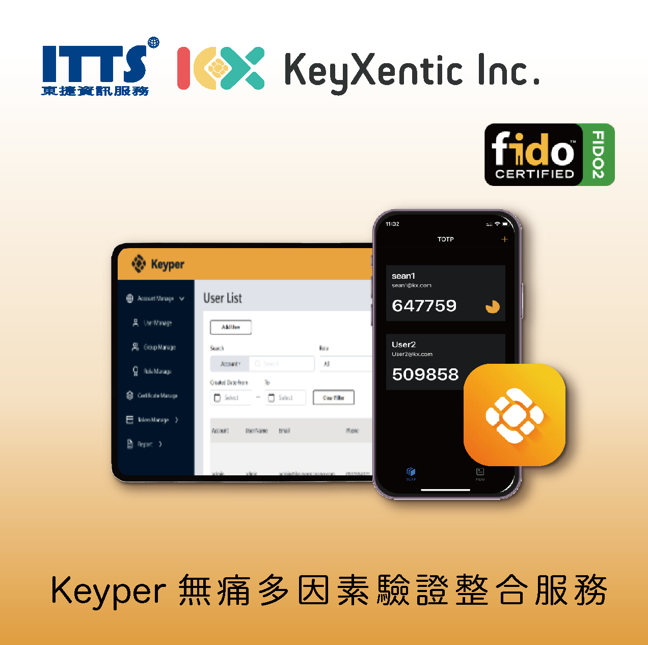 零信任、 FIDO token