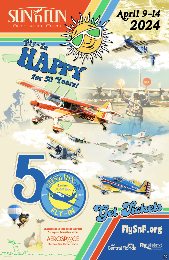 SUN 'n FUN Aerospace Expo Event Flyer