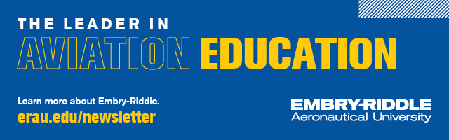Embry Riddle Aviation Education advertisement