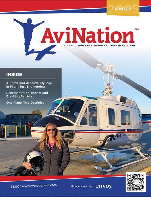 Cover of AviNation Winter Issue