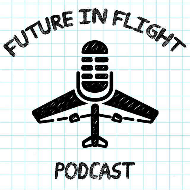 Graphic of Future in Flight Podcast