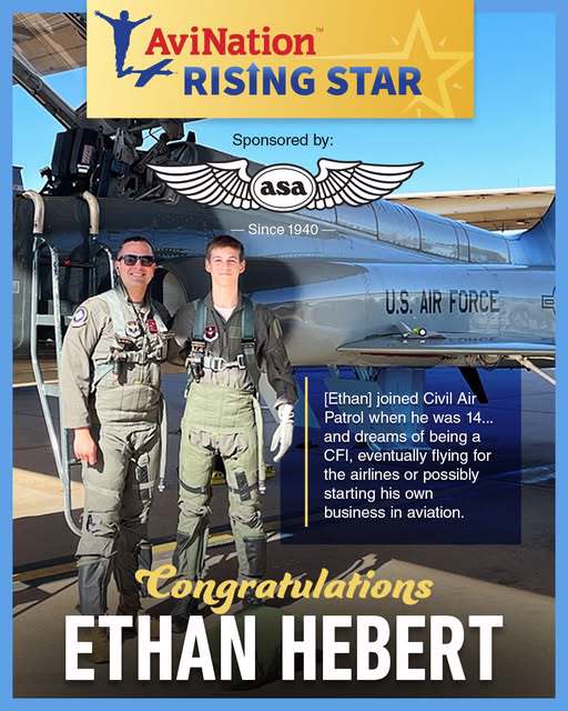 2 men standing in front of Air Force jet