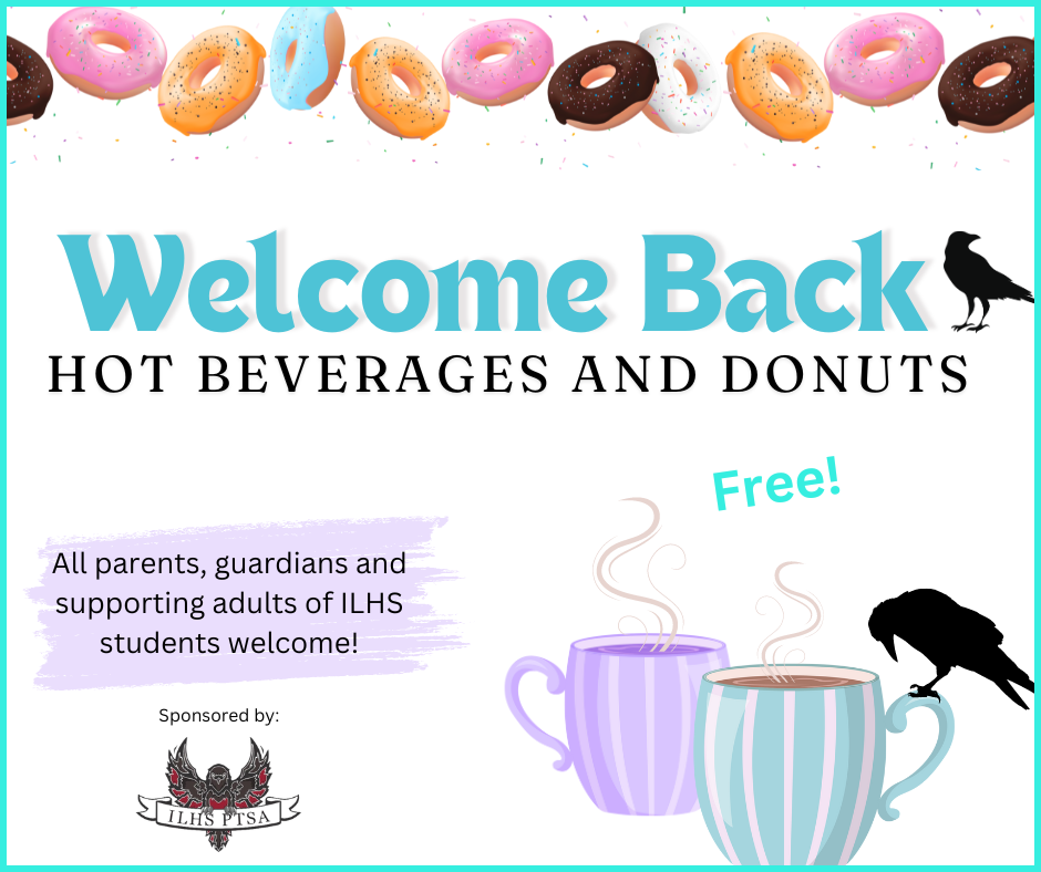 Welcome Back Hot Beverages and Donuts