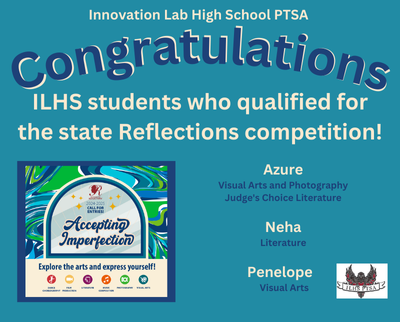 Congratulations Reflections Artists!