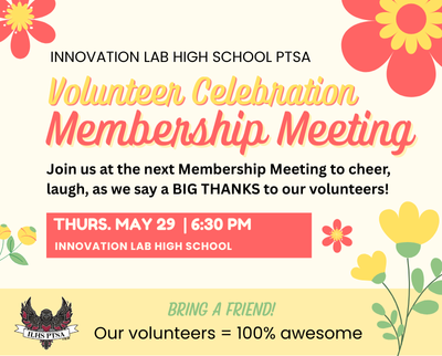 Volunteer Celebration Membership Meeting