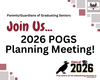 Parents of Graduating Seniors (POGS) meeting