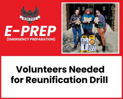 Reunification Drill Volunteers Needed