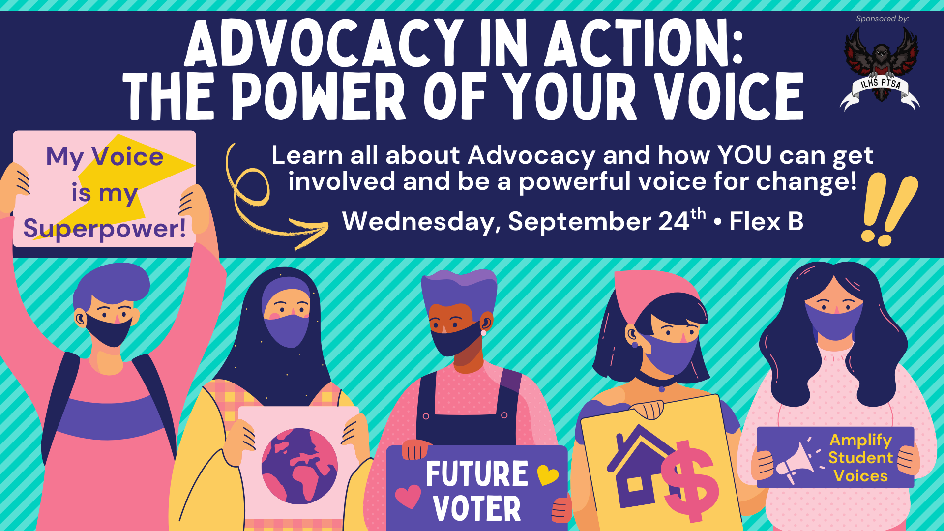 Learn About Advocay at Flex B Sept. 24