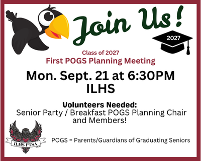 Parents of Graduating Seniors (POGS)