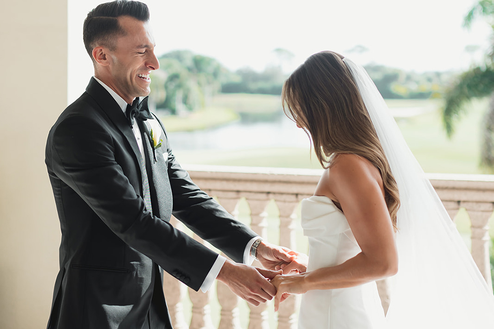 bride and groom