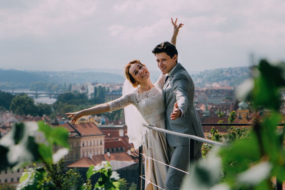 bride and groom