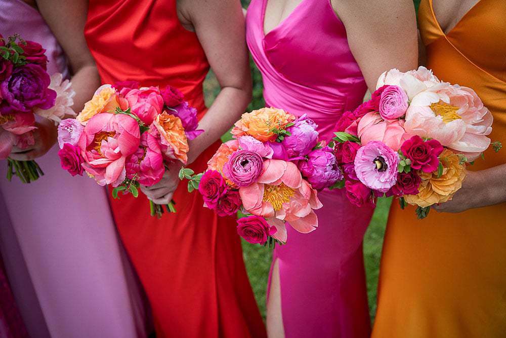 colorful wedding