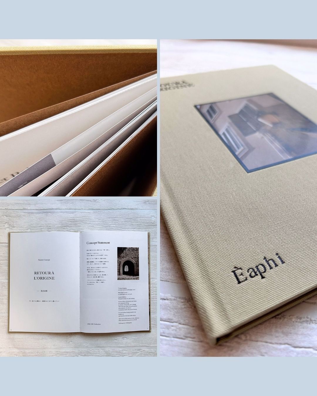 Eaphi様ブランドブック詳細