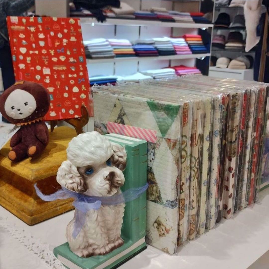 元フランシュリッペデザイナー松浦由起江様のブランド「yukiemon」生地を有効活用したオリジナルダイアリー