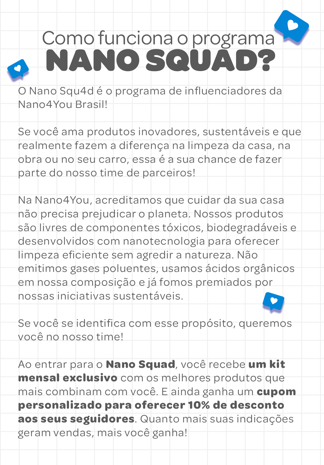 Nano4you - Nanotecnologia em produtos de limpeza
