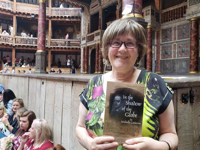 Michelle at the Globe
