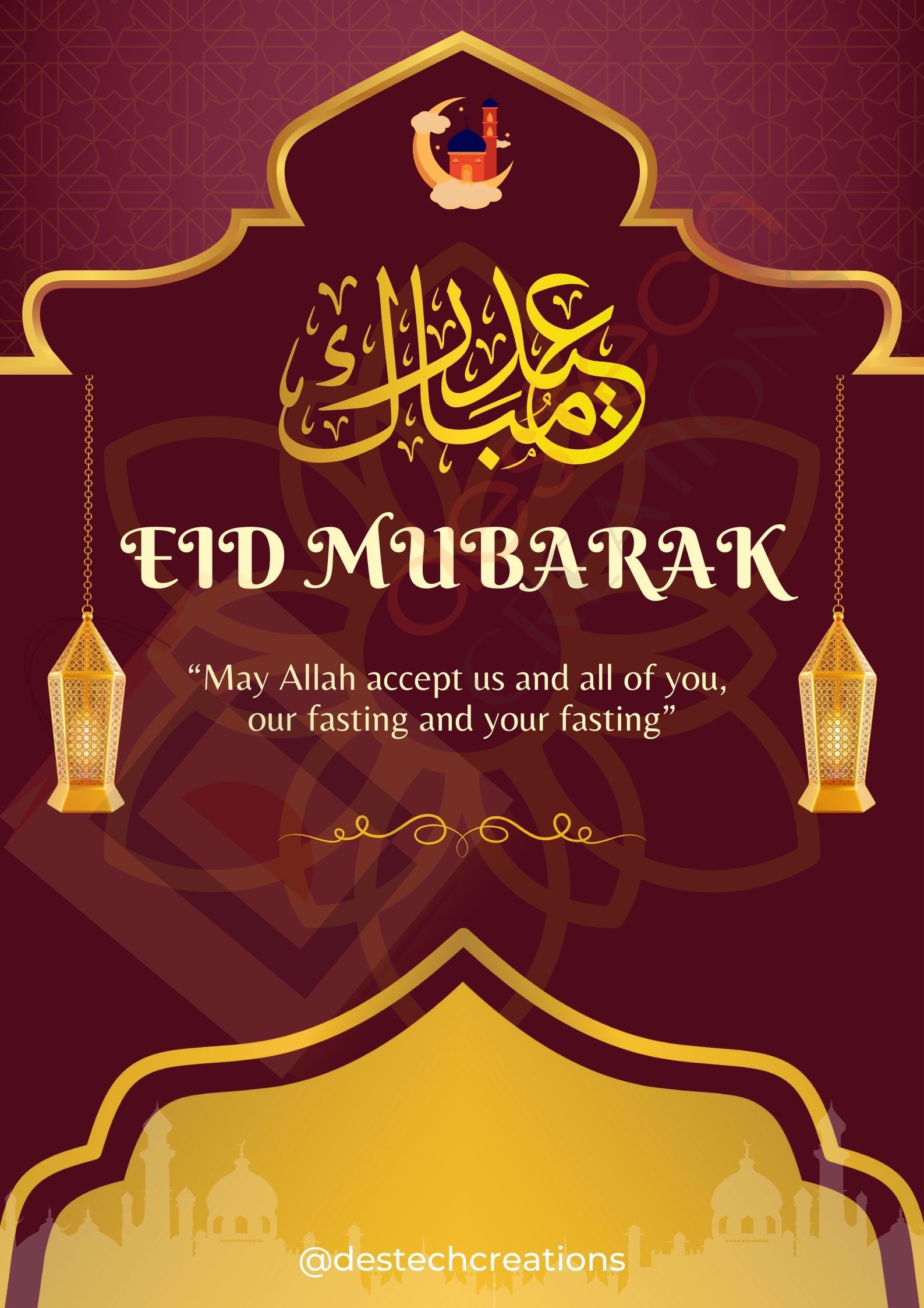 Exclusive Eid Card Templates – Elegant Designs