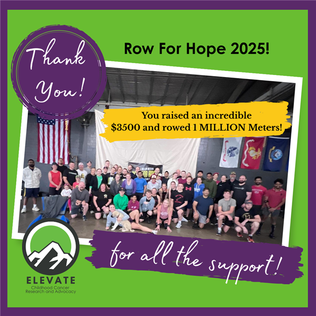 Row For Hope, Crossfit Ripcord, Columbus, Indiana. Sarcoma. 