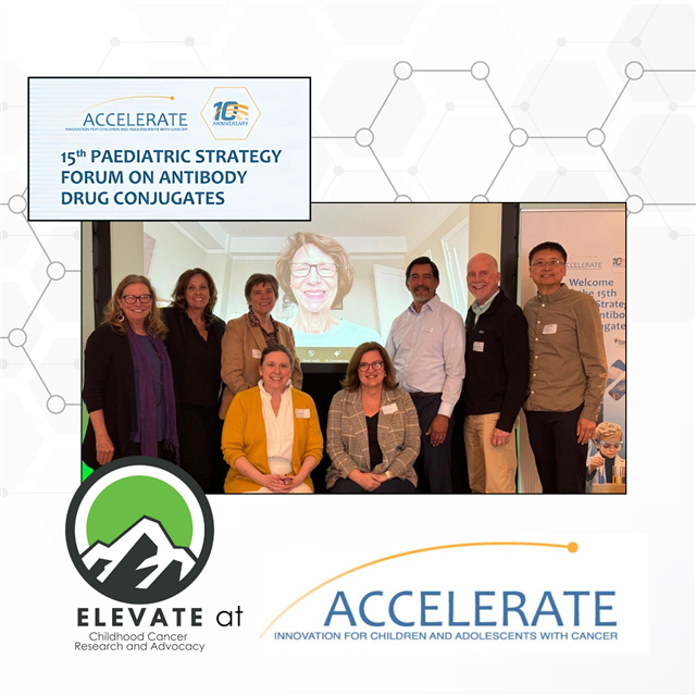 Accelerate pediatric strategy forum, Denver, Colorado. Antibody Drug conjugates.
