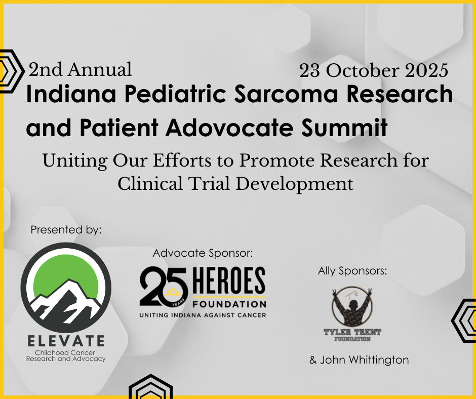 Announcement for KCA and Elevate Childhood Cancer's affiliate partnership