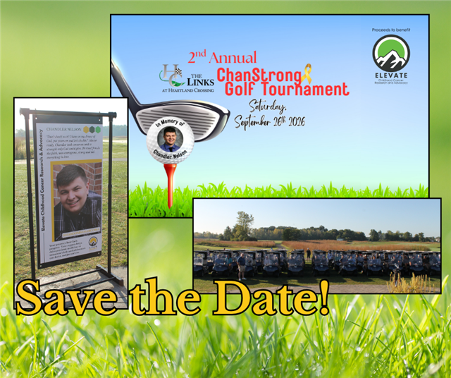 ChanStrong Memorial Golf Tournament, Save the Date.