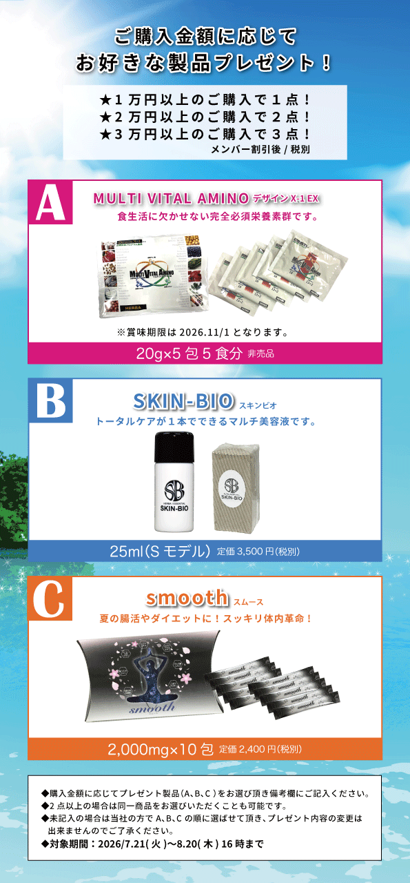 暑中お見舞いプレゼント2