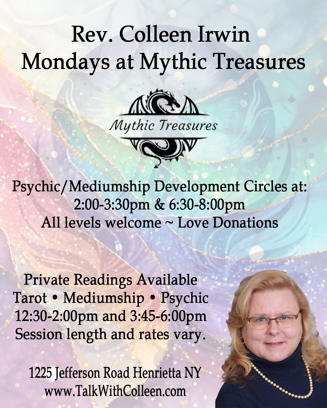 Brochure for Mythic Treasures