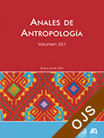 Anales de Antropología Vol. 55-1