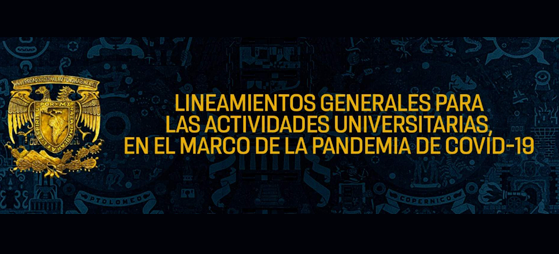Lineamientos Generales para las actividades universitarias, en el marco de la Pandemia de Covid-19