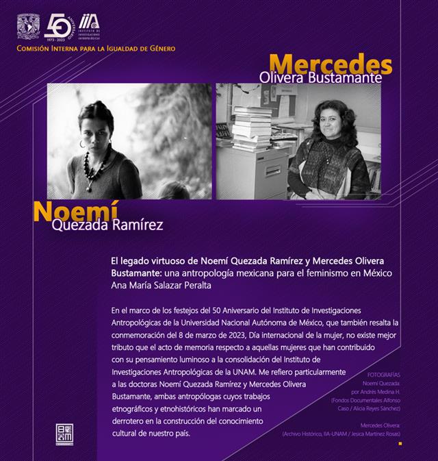 Noemí Quezada y Mercedes Olivera, un legado virtuoso