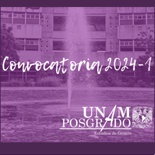 Maestría en Estudios de Género, convocatoria 2024-2