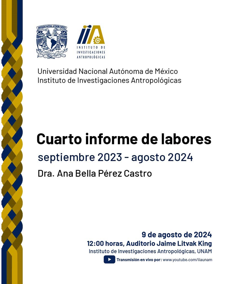 Cuarto informe de labores - Dra. Ana Bella Pérez Castro