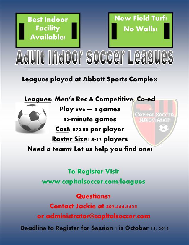 Adult Indoor Leagues