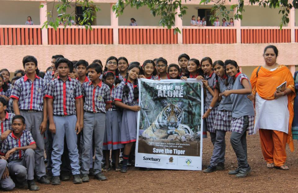 Students of Kendriya Vidyalaya, Malanjkhand