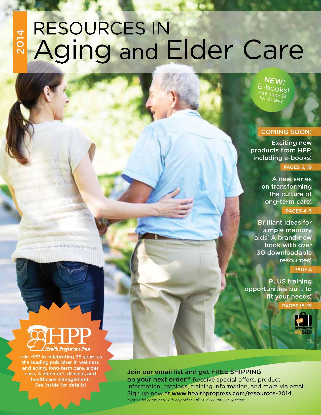 Resources in Aging and Elder Care 2014