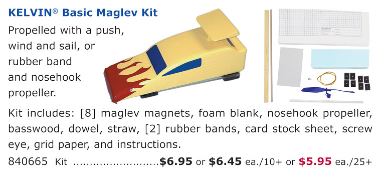  Thumbnail Thumbnail  Previous Next KELVIN® Basic Maglev Kit
