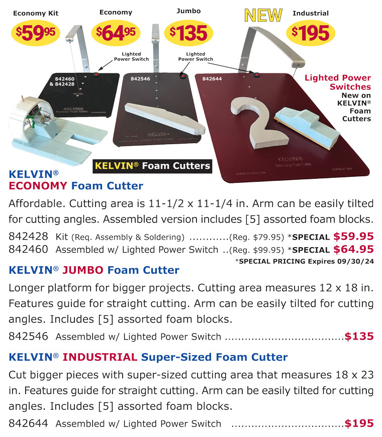 KELVIN® Foam Cutters