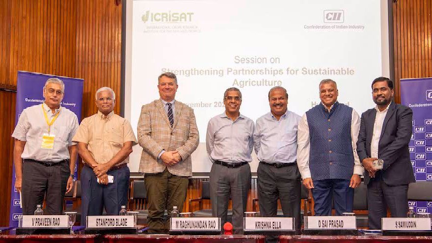 ICRISAT and CII-Telangana Explore Collaborative Opportunities in Agriculture & Food Processing